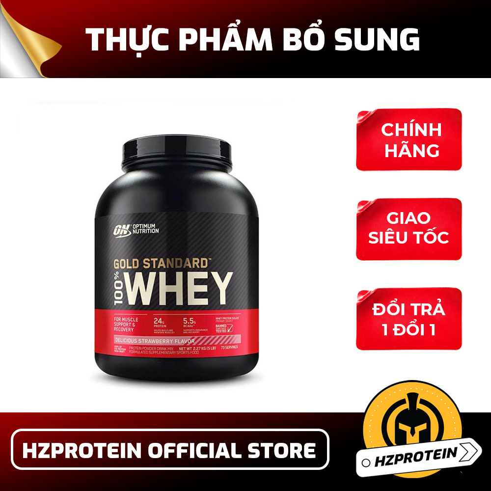 ON GOLD STANDARD 100% WHEY - MUSCLE DEVELOPMENT PROTEIN SUPPLEMENT (5 LBS)