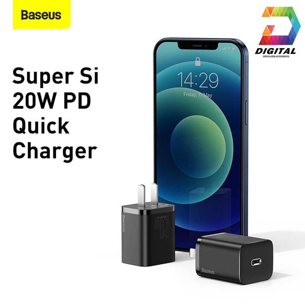 Củ Sạc Nhanh PD 20W Baseus Super Si Chính Hãng