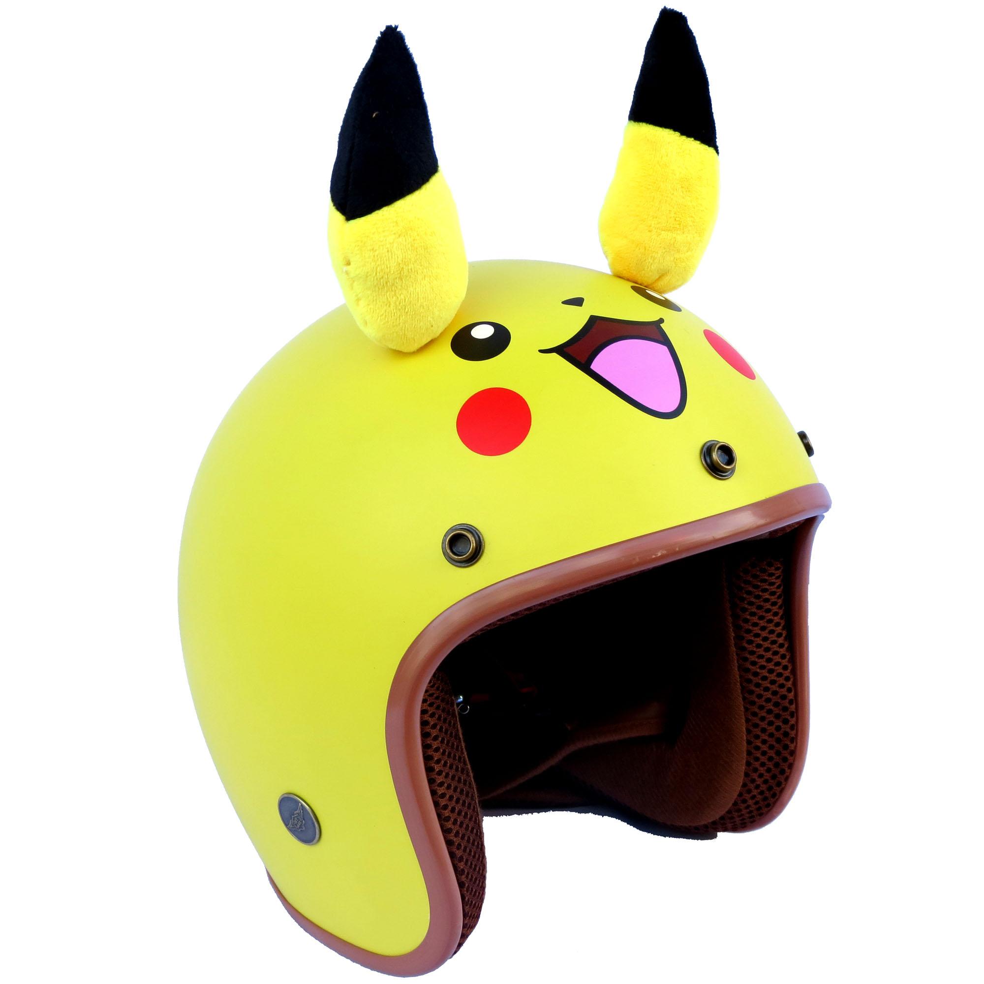 Mũ bảo hiểm NTMAX 3/4 Pikachu siêu cute