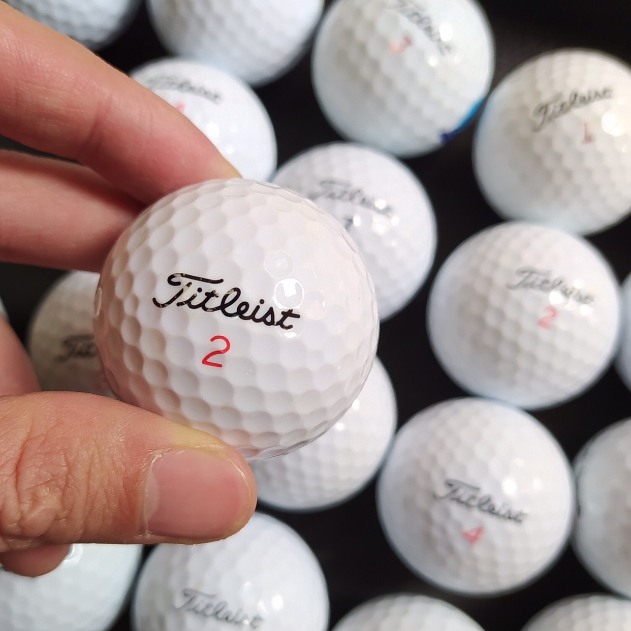 10 quả bóng golf TitIeisf độ mới cao