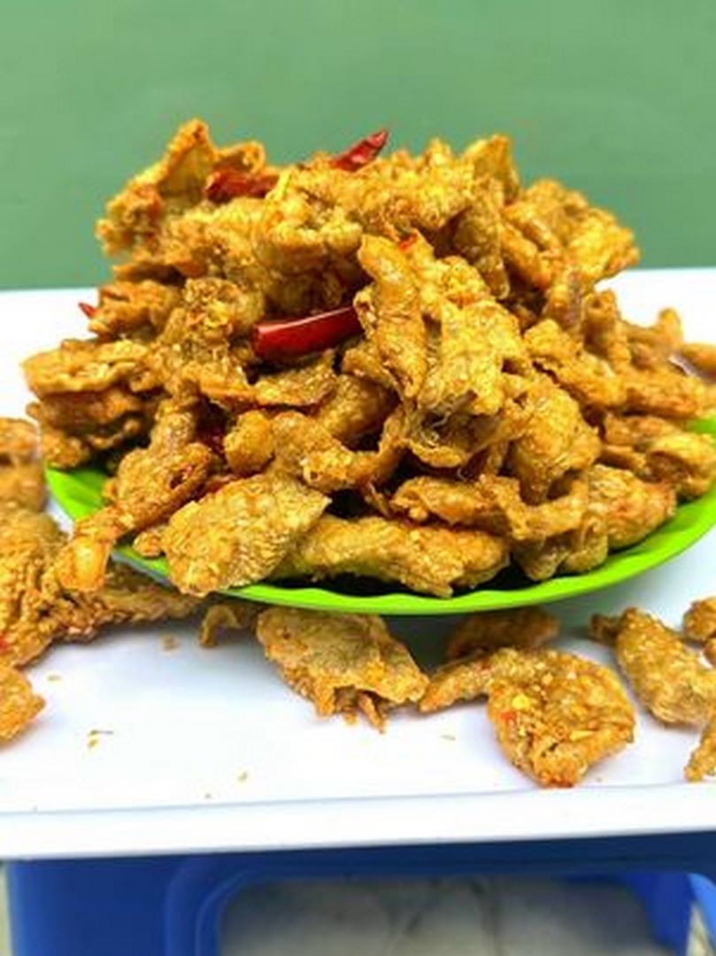 Da Gà Sấy Bơ Tỏi - Siêu Ngon 100G
