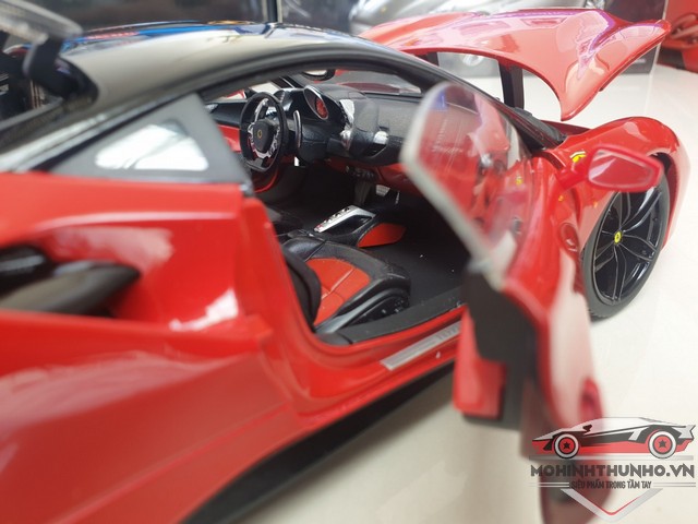 [HCM]Xe mô hình Ferrari 488 tỉ lệ 1:18