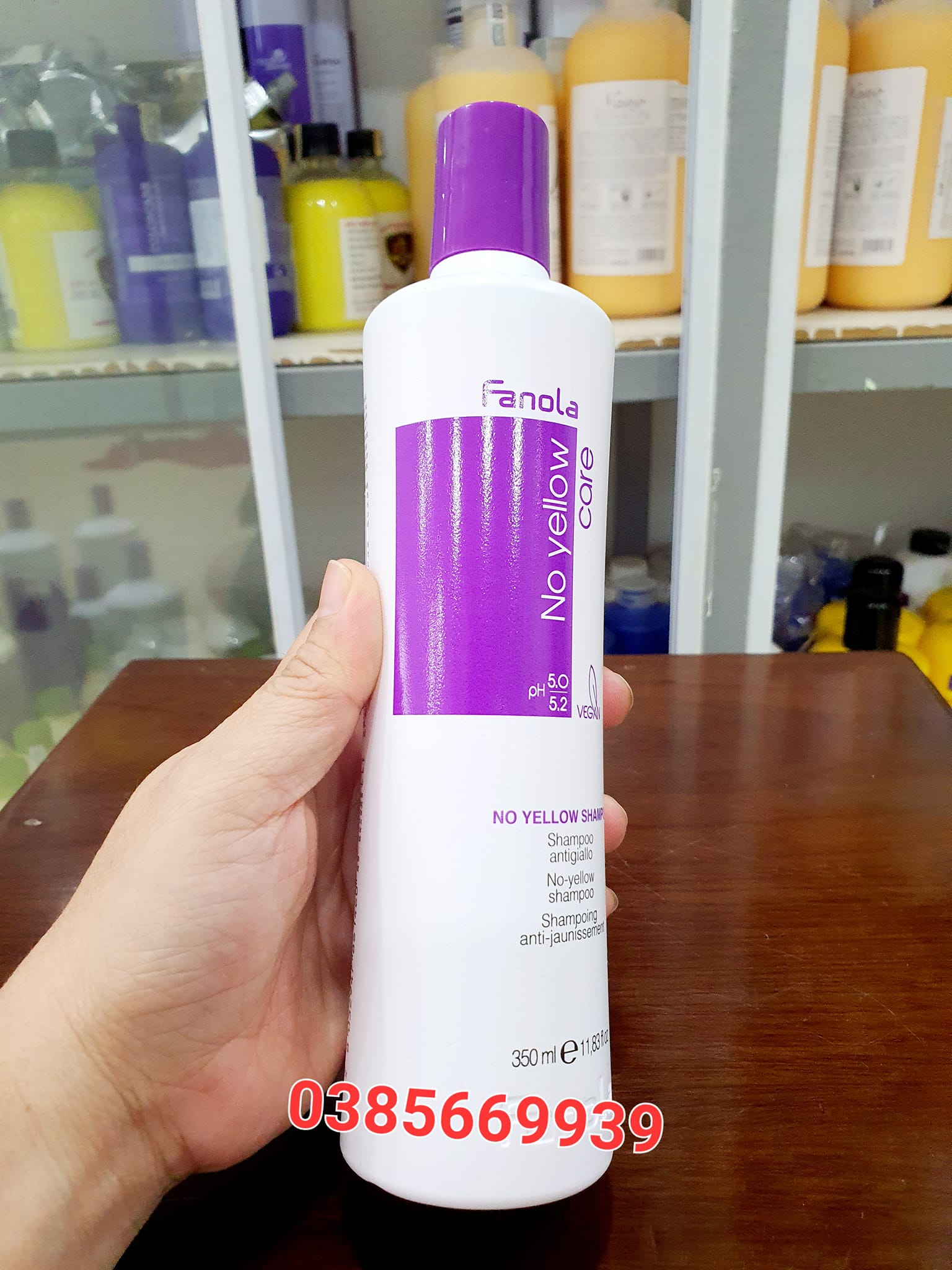 Fanola noyellow italy purpose shampoo 350ml