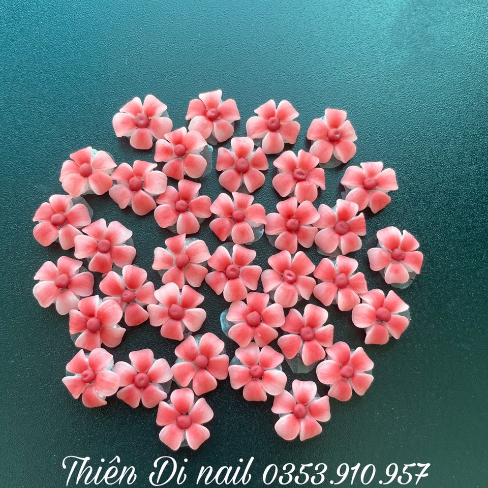 Hoa bột nail - hoa sứ đính móng tay MOON NAIL