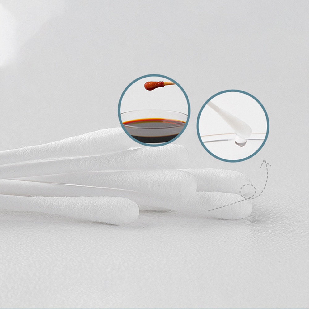 Tăm bông cho bé sơ sinh V-Coool, hộp 200 que