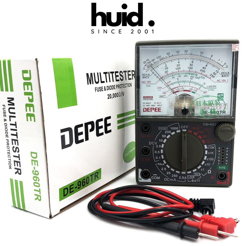 Đồng hồ đo vạn năng kim depee de-960tr