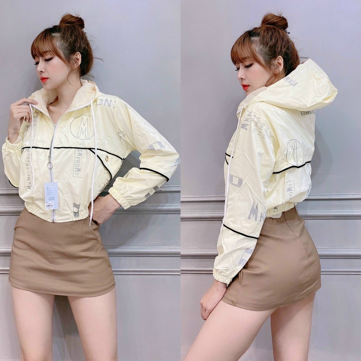 [HCM]Áo Khoác Da Bóng 2 Lớp Cao Cấp Hàng Siêu Cấp