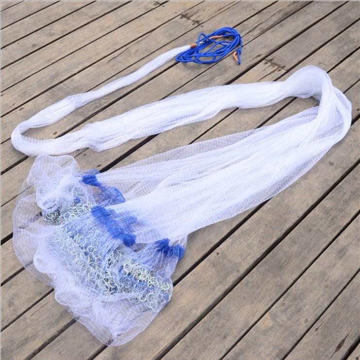 Chài cá - Chài cước chân xích bung chài 6m nặng 5kg