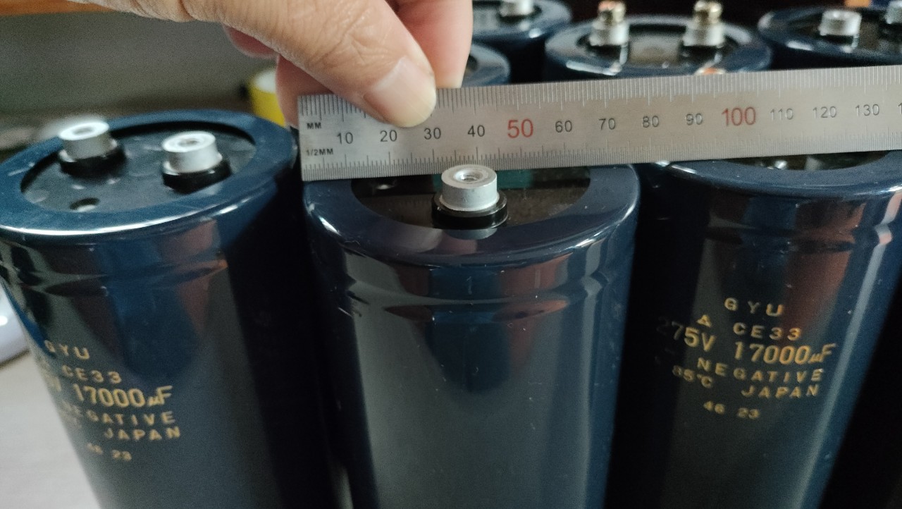 Tụ lọc nguồn 275V - 17.000uF Japan
