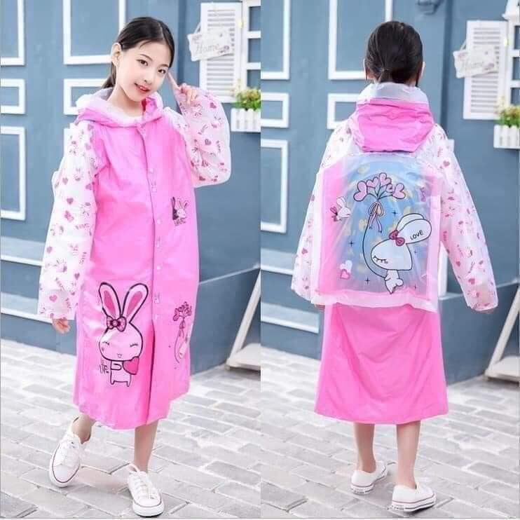 Áo mưa trẻ em-Áo mưa trẻ em thời trang cao cấp, áo mưa cho bé, áo mưa hoạt hình cho bé trai và bé gái, áo mưa măng tô cho bé, áo mưa hoạt hình, áo mưa