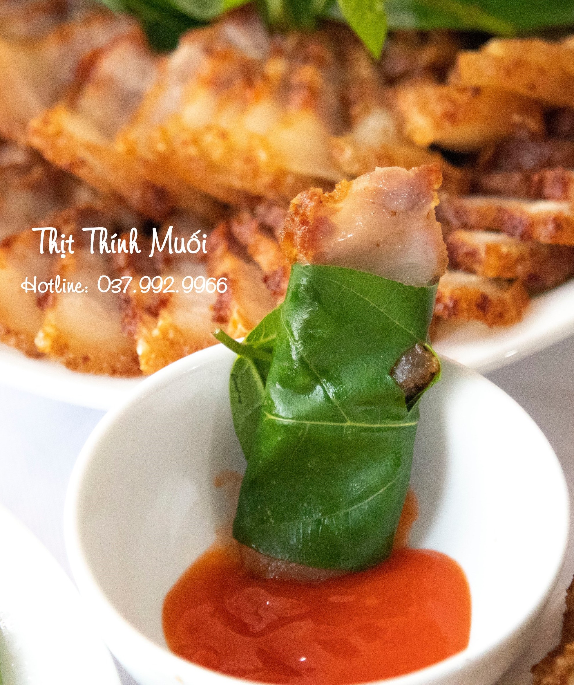 Thịt Thính Muối Chua- Đặc Sản Phú Thọ