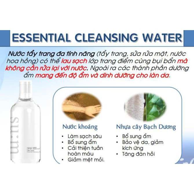 [HCM]Nước tẩy trang sum 37 100ml