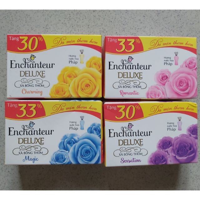 Xà Bông Cục Enchanteur 90g (Các Loại)