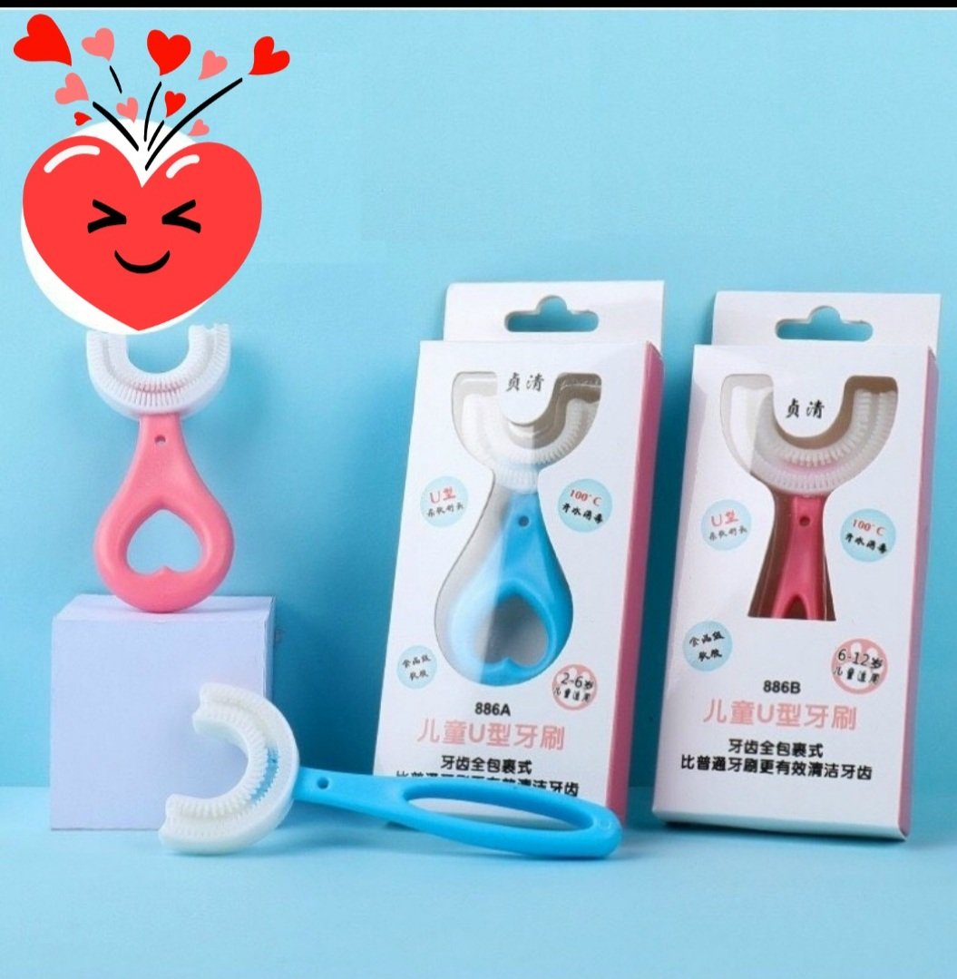 [HCM]Bàn chải đánh răng cho bé tập đánh răng chữ U 6 Tháng -24 tháng
