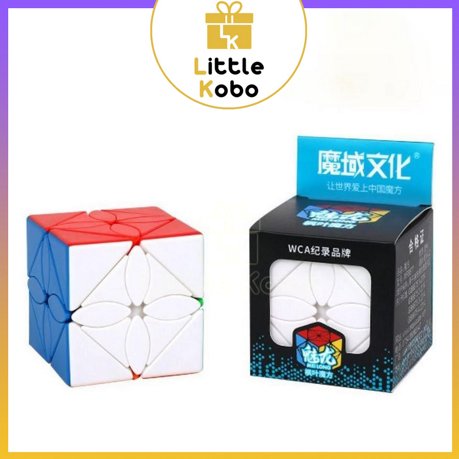 Rubik MoYu MeiLong Ivy Skewb Maple Leaf Rubic Biến Thể Skewb Stickerless Đồ Chơi Trí Tuệ Trẻ Em Phát Triển Tư Duy