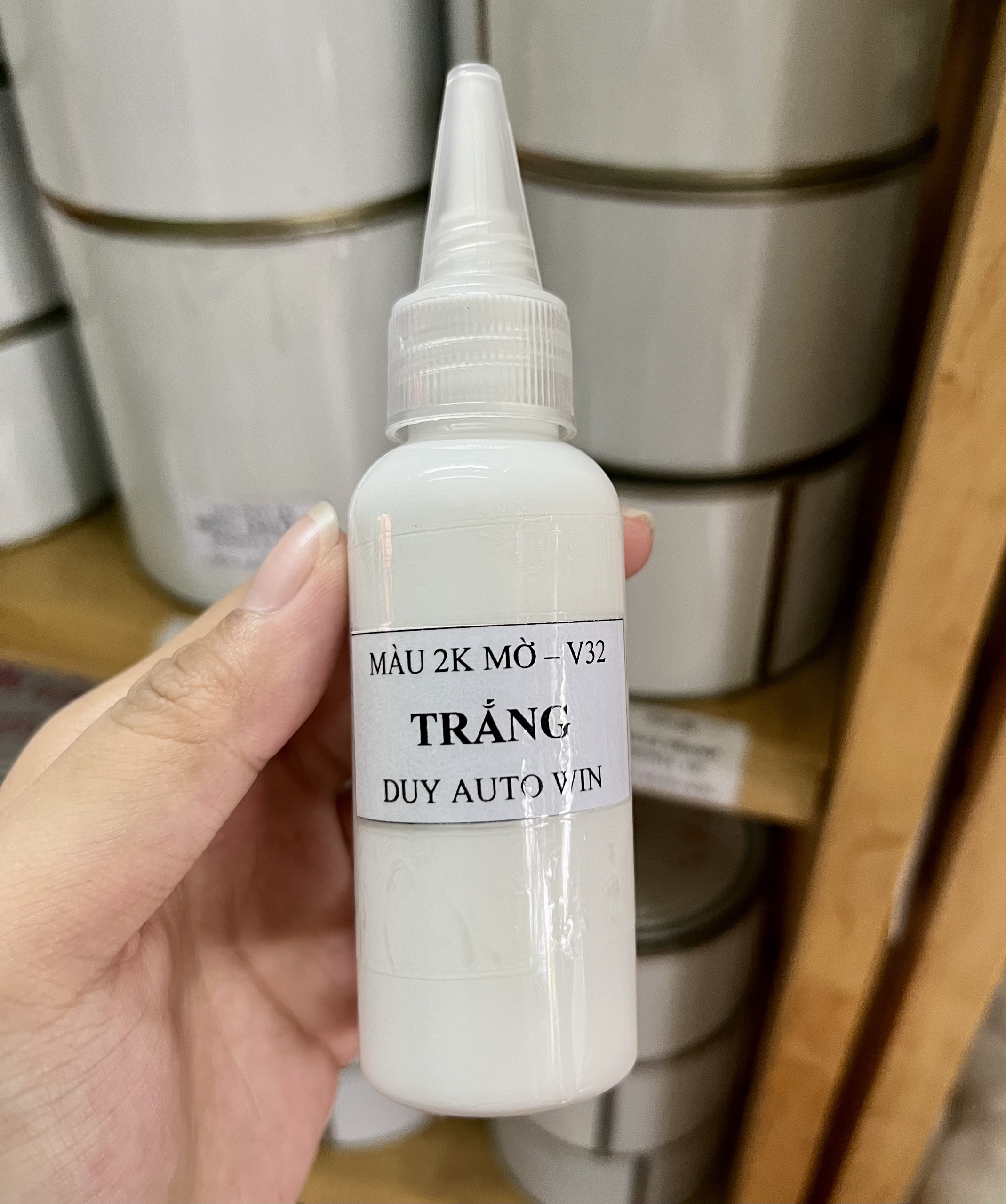 Sơn lacquer mô hình đóng chai 50g - Sơn mờ 1k