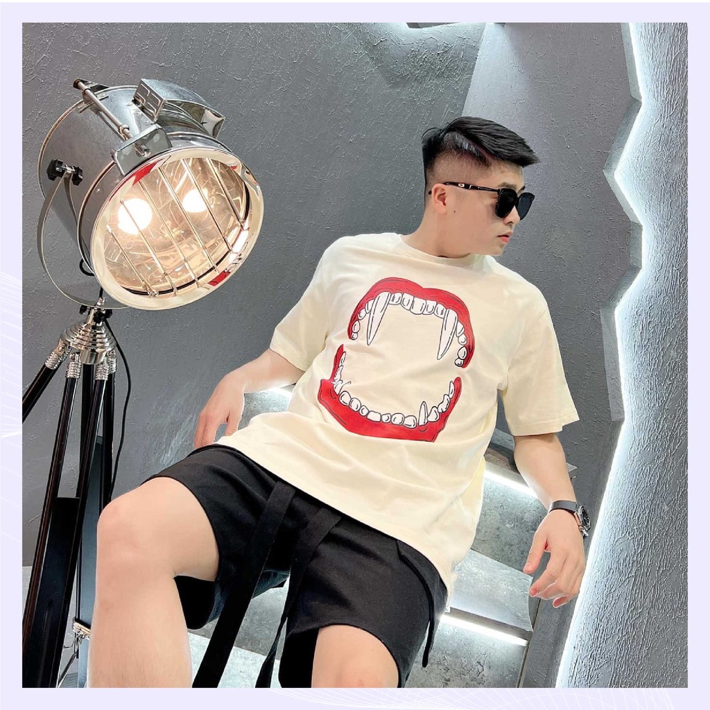 Áo Devil mouth HOT TREND chất cotton co dãn 4 chiều cực mát