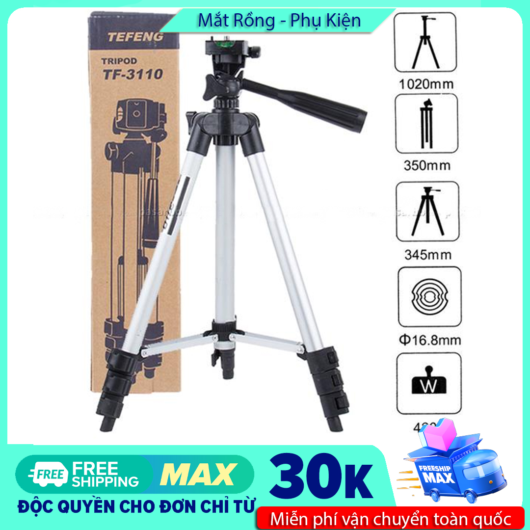 Gậy Tripod 3 chân TF3110 chụp hình sale feed tiện lợi mọi lúc mọi nơi
