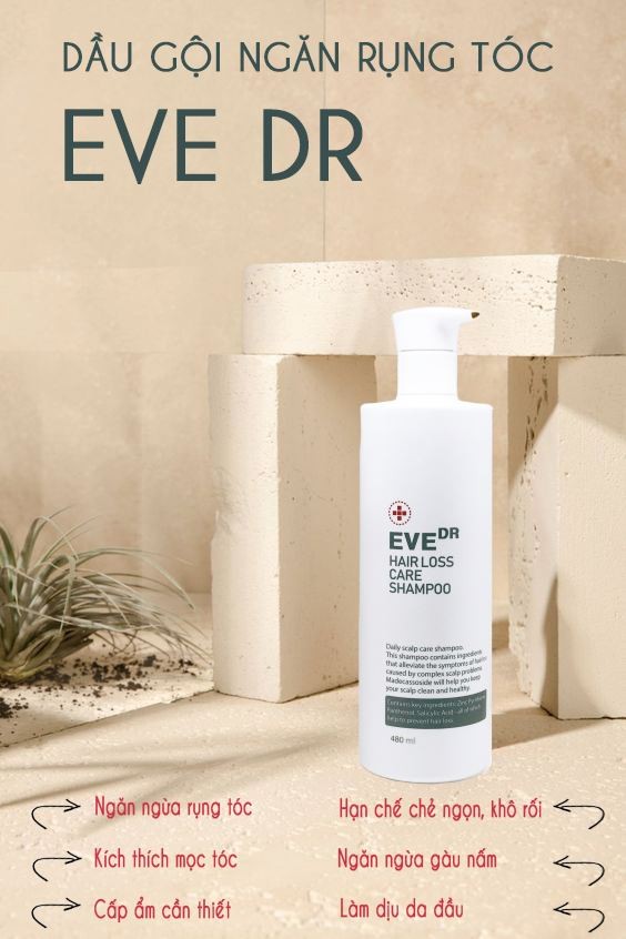 DẦU GỘI NGĂN RỤNG TÓC EVE DR Hàn Quốc