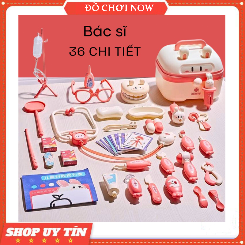 Đồ chơi bác sĩ, Hộp cứu thương bác sĩ thỏ cho bé