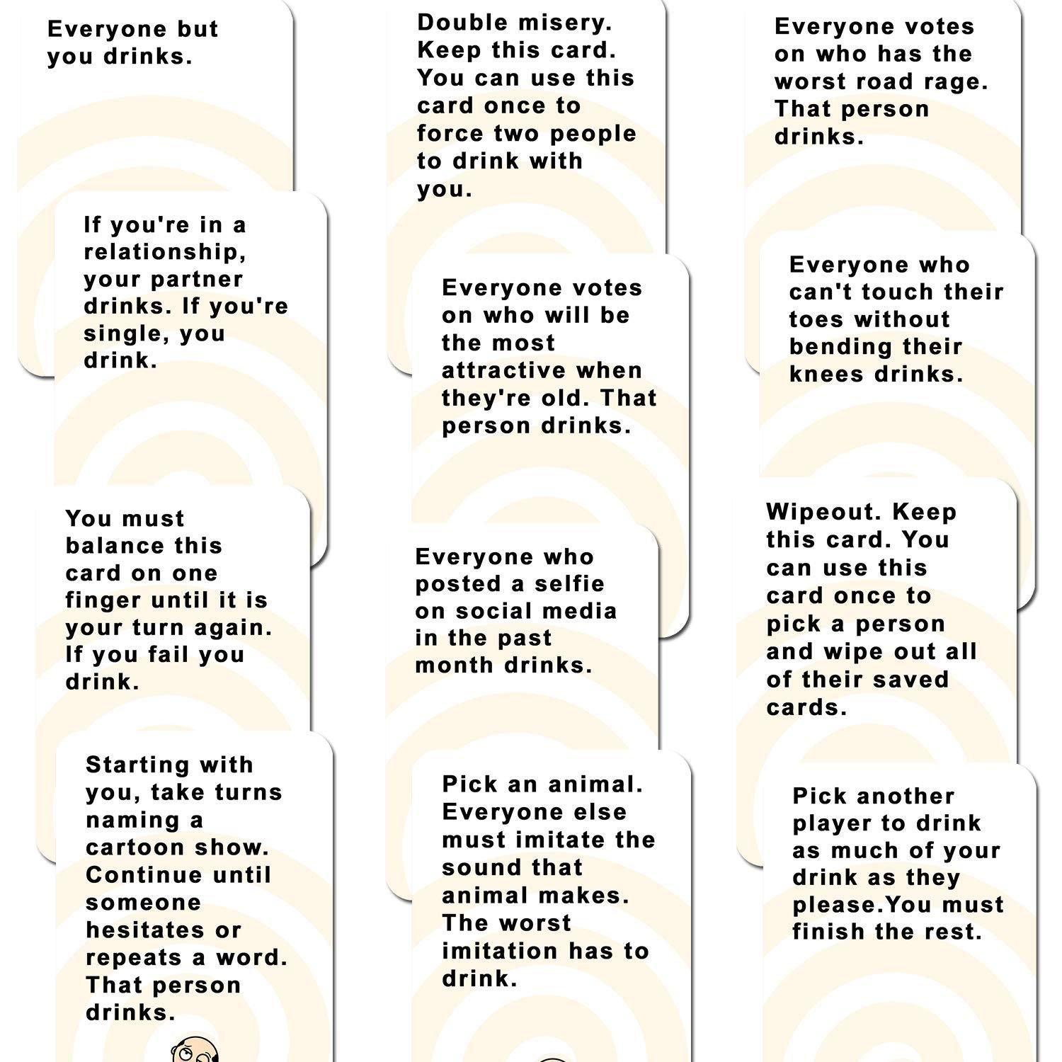 BÀI BOARDGAME VUI NHỘN THESE CARDS WILL GET YOU DRUNK