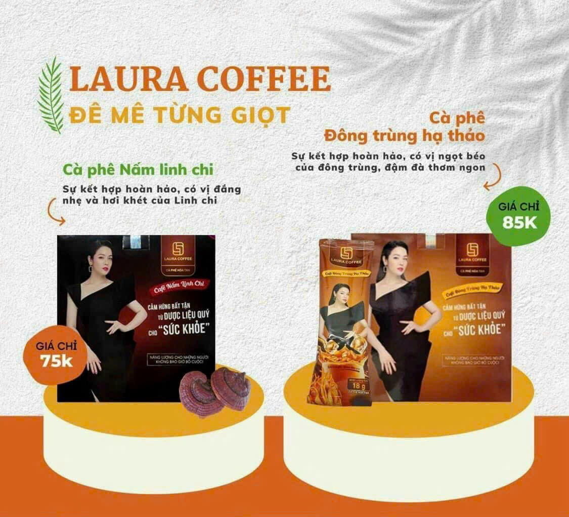 Cà phê nấm linh chi Laura Sunshine