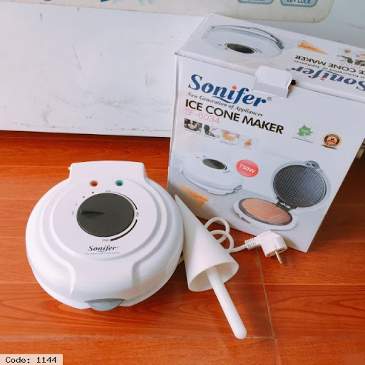 Máy làm bánh kẹp ốc quế Ice cone Sonifer SF-6034