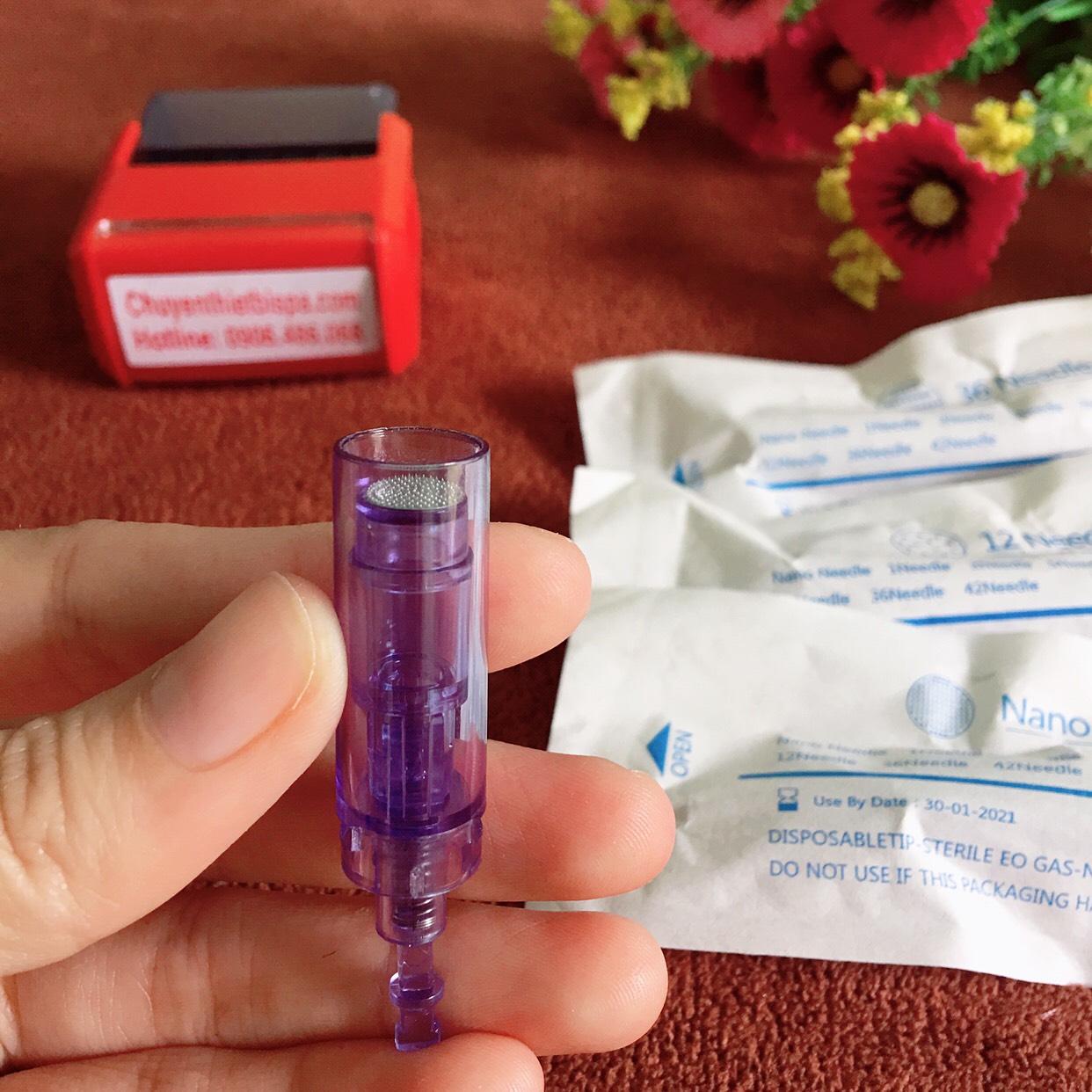 Combo 50 đầu kim nano xanh (Cấy tảo/ cấy phấn/ cấy hồng sâm)