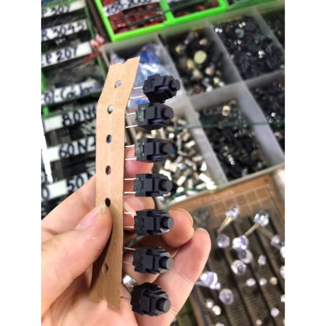 Set 5 nút bấm mạch máy giặt, nồi cơm...