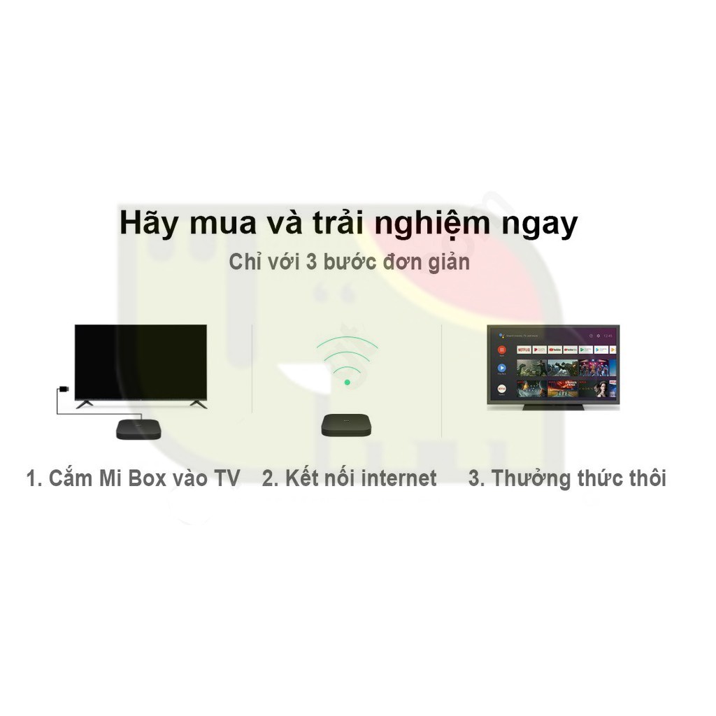 [Bản quốc tế] Android Tivi Box Xiaomi Mibox S 4K (Android 8.1) - Android TV Mi Box S 4k MDZ-28-AA ( google TV)