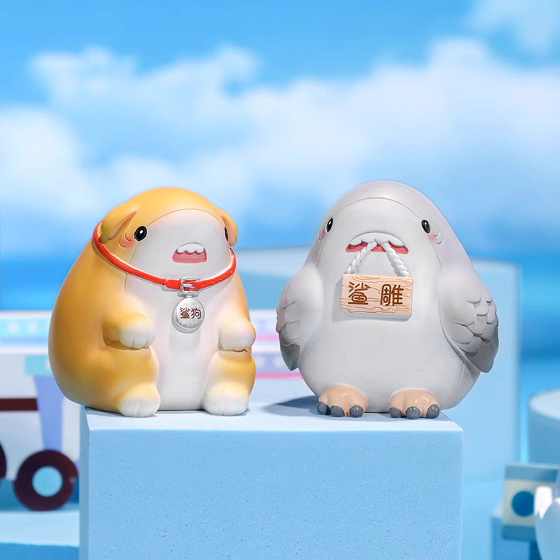 Blindbox Shark Hoo Hoo - Hộp mù mô hình cá mập cute