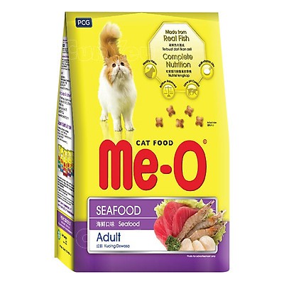 Thức Ăn Cho Mèo - Me-O 350G - Hải sản