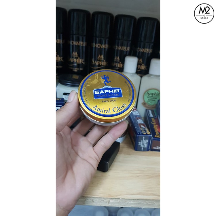 Xi đánh giày xi sáp Amiral High Gloss Saphir BDC 50ml (XDG43)