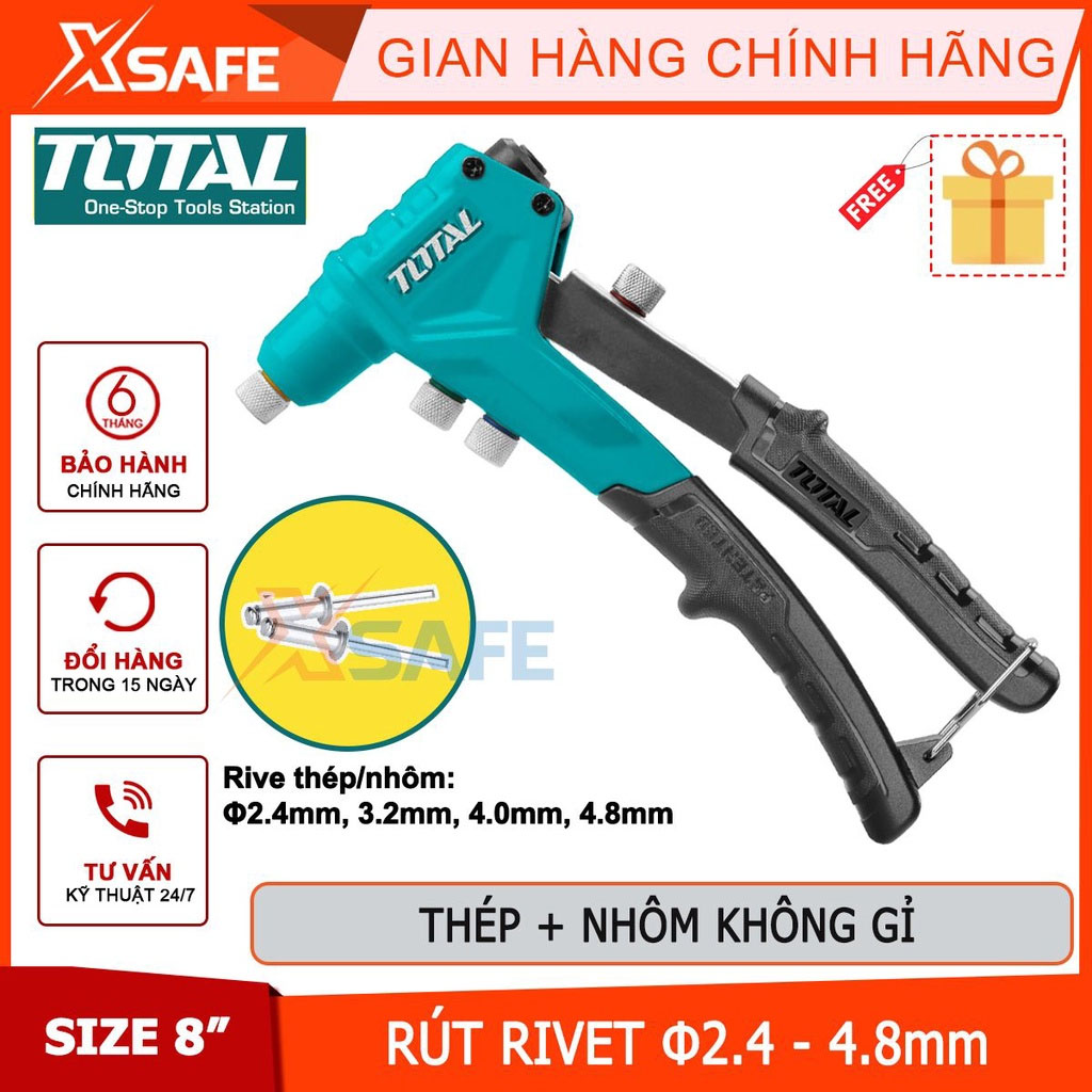 Kìm rút rivet 10,5 inch TOTAL THT32108S, chịu nhiệt, chịu lực mạ lớp ...
