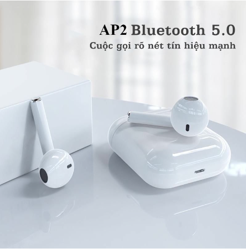 [ Tặng ốp ] Tai Nghe Bluetooth APP Pro Gen 2 thế hệ mới Pin trâu, Bluetooth 5.2, kết nối các loại máy có bluetooth, chống ồn ANC, âm thanh vòm, xuyên âm, hỗ trợ sạc không dây, đổi tên, định vị , BH 1 năm