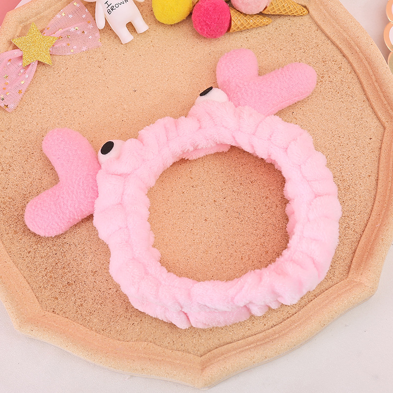[HCM]Băng Đô Nai Có Mắt Trang Điểm Make Up Siêu Cute