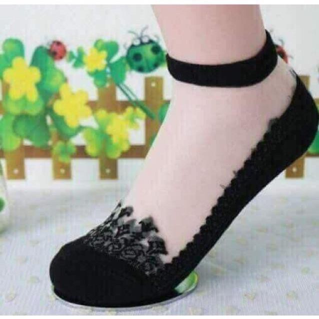 Set 10 Đôi Tất Hài Ren Công Chúa >:)