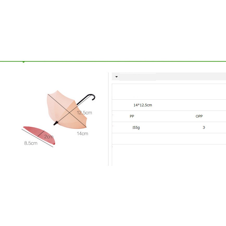 Móc treo đồ dính tường hình ô dù đẹp