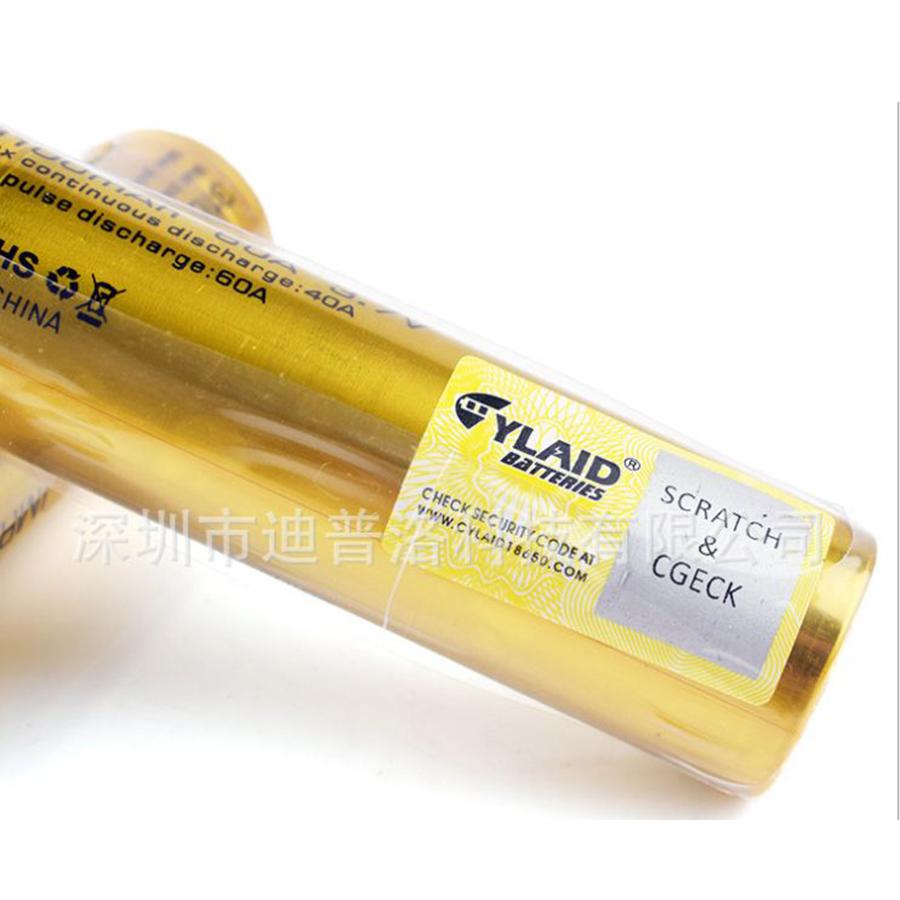 Pin sạc Lithium 18650 CYLAID (1 viên)