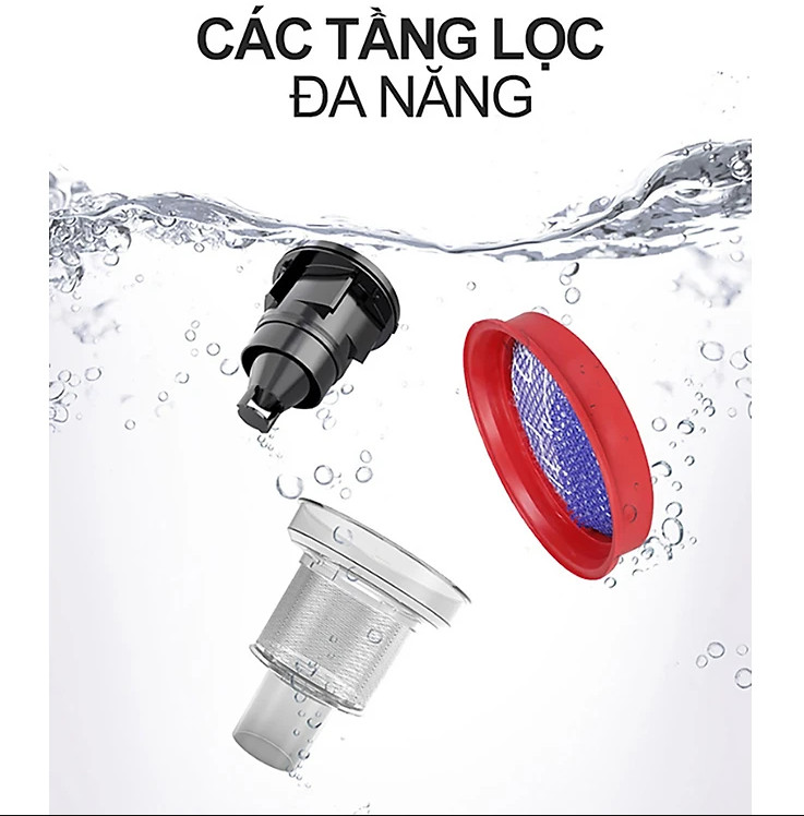 Máy hút bụi không dây dùng pin sạc Lock&Lock ENV151