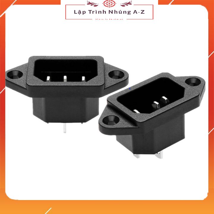 [Lập Trình Nhúng A-Z][G13] Jack AC 3 Chân AC-04 10A250V