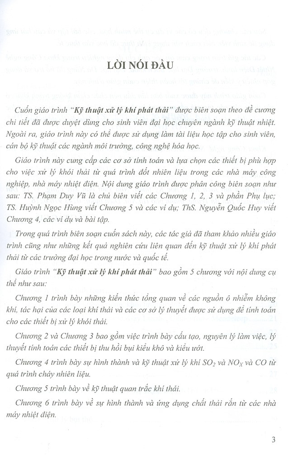 Kỹ Thuật Xử Lý Khí Phát Thải