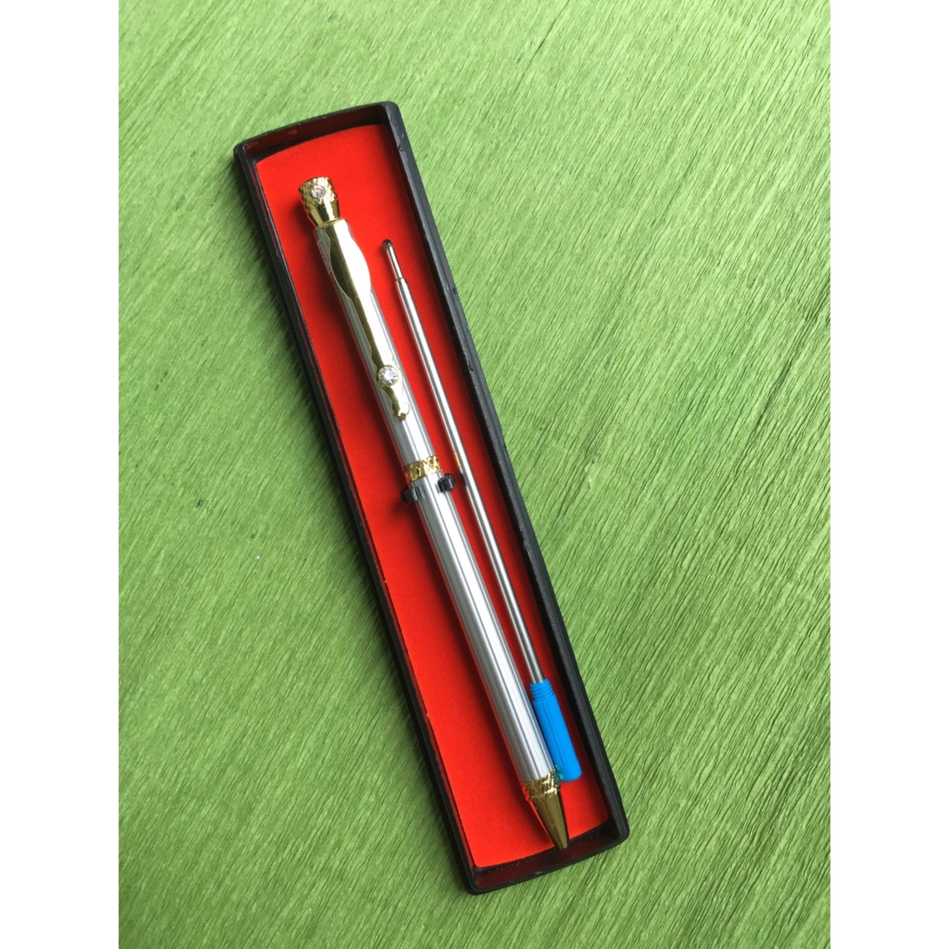 Bút bi cao cấp mực màu xanh-07