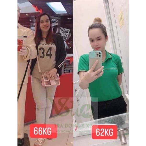 Combo 5 Hộp Trà Giảm Cân Đông Y X2 Vslim