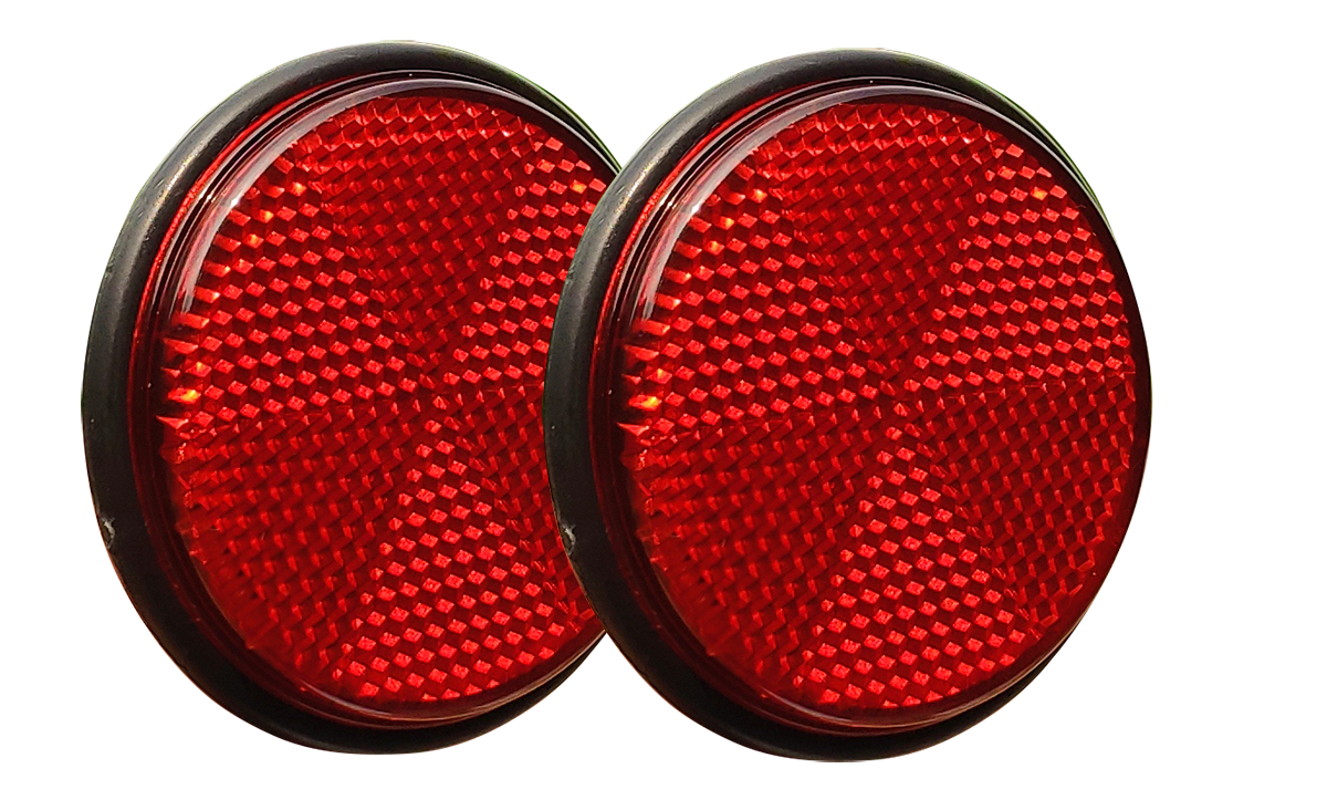 [HCM]Bộ 2 mắt mèo phản quang tròn Gắn phuộc trước