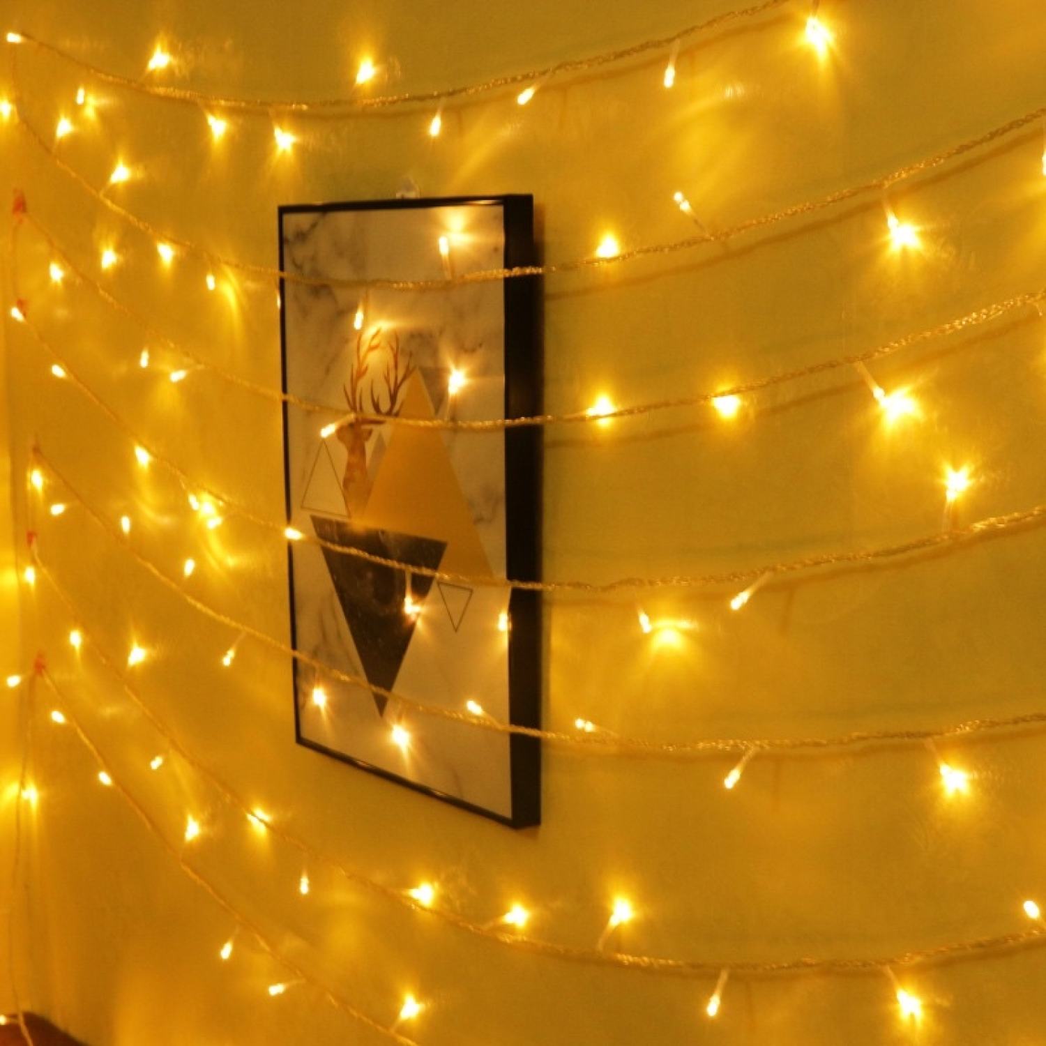 Dây Đèn Led Trang Trí Dài 4/10 Mét Cắm Điện