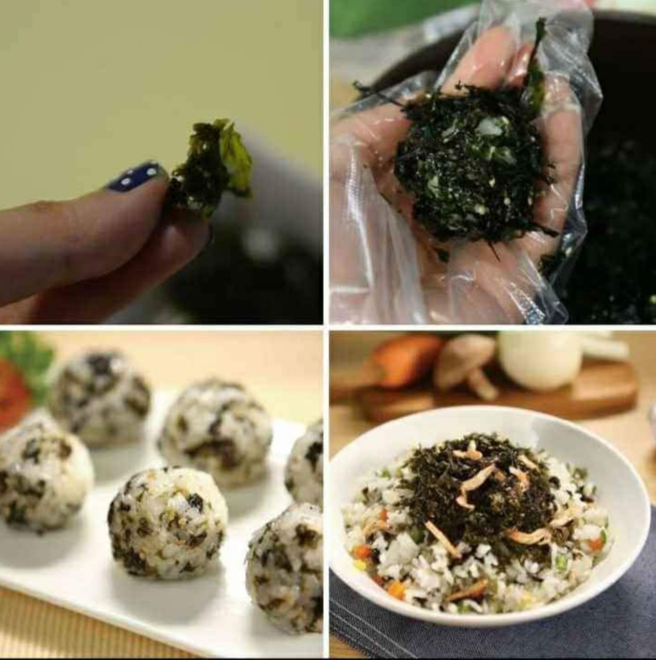 Combo 3 gói rong biển rắc cơm Hàn Quốc gói 50g