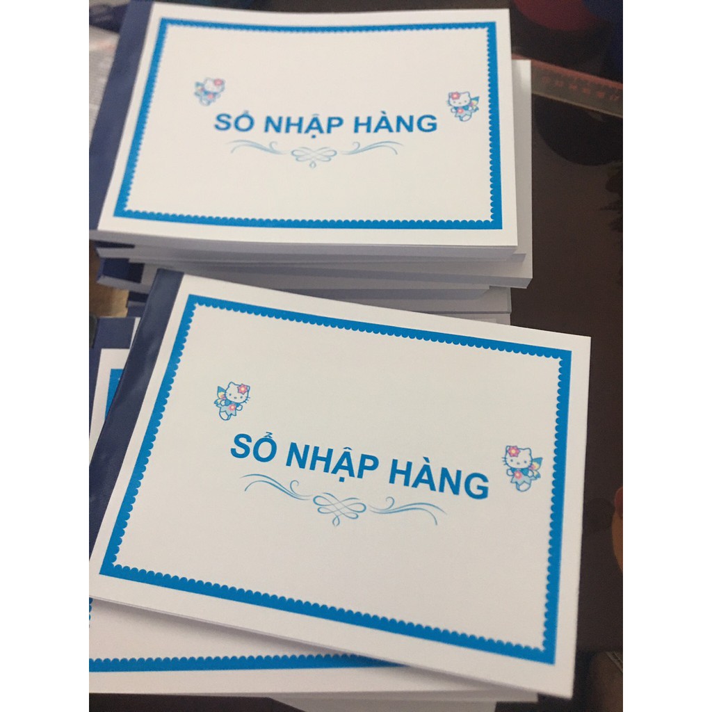 Sổ nhập hàng a5 -