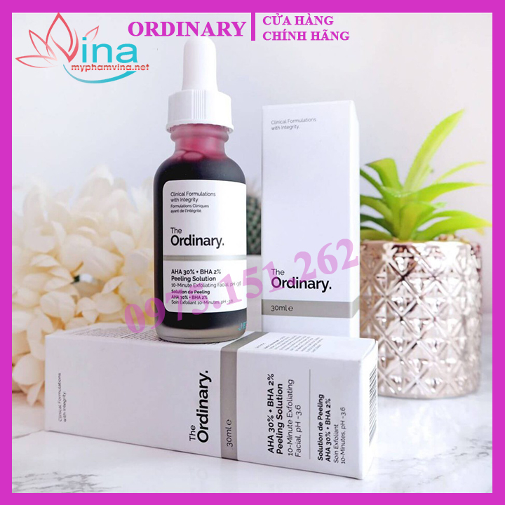 Tinh Chất Serum The Ordinary AHA 30% + BHA 2% Peeling Solution 30ml
