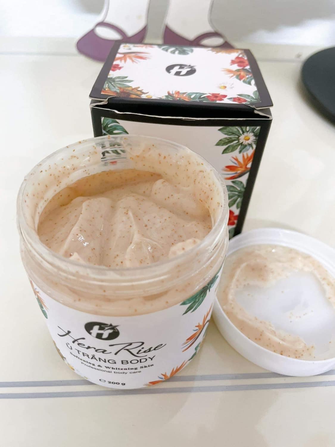 Ủ trắng body Hera Rise - Ủ kích trắng body Herarise chính hãng